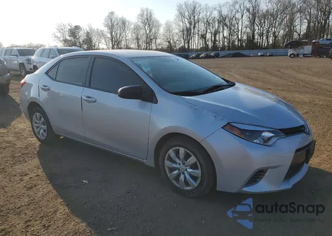 2016 Toyota Corolla L from USA, damaged, VIN 2T1BURHE4GC513026